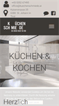 Mobile Screenshot of kuechenschmiede.at